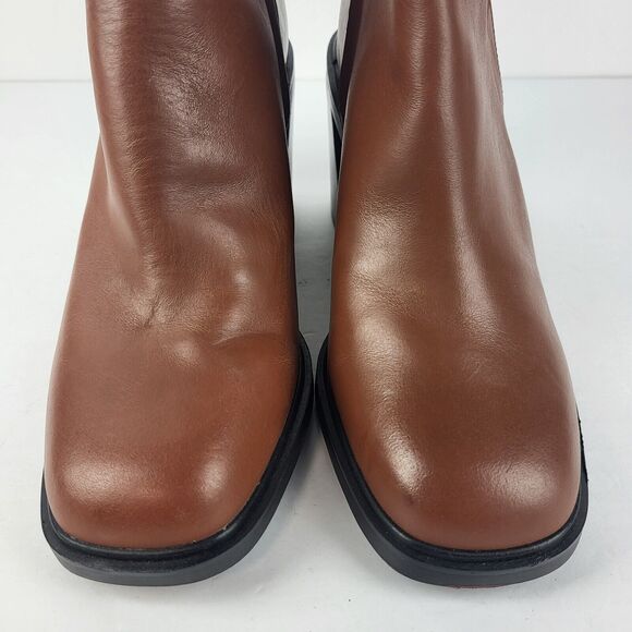 Sarto Franco Sarto Womens Paula Brown Chelsea Ankle Boots Size 10 M - Picture 4 of 16
